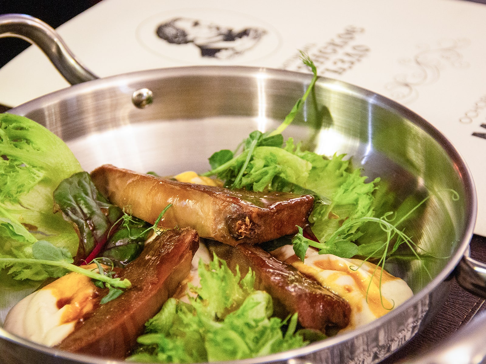 Печное меню в ресторане Суздаля